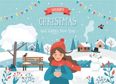 Christmas greeting card :: Behance