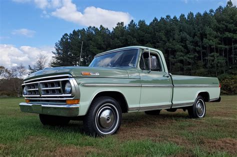 1971 Ford F-100 Sport Custom Pickup for sale on BaT Auctions - sold for $19,000 on January 4 ...