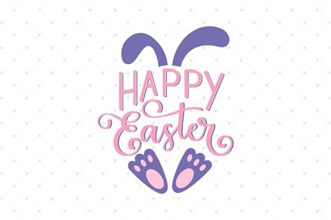 Happy Easter SVG Cut files