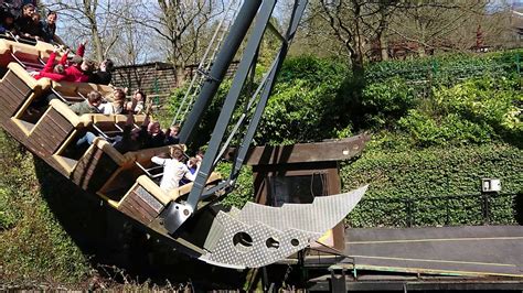 The Blade Ride At Alton Towers Resort - YouTube