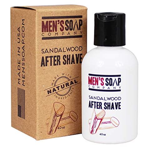 Aftershave for Men 4.0 oz After Shave Balm Made With Organic and Natural Vegan Plant Ingredients ...