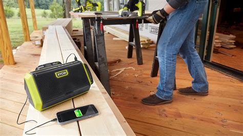 5 Ryobi Speakers And Radios To Liven Up Any Workspace