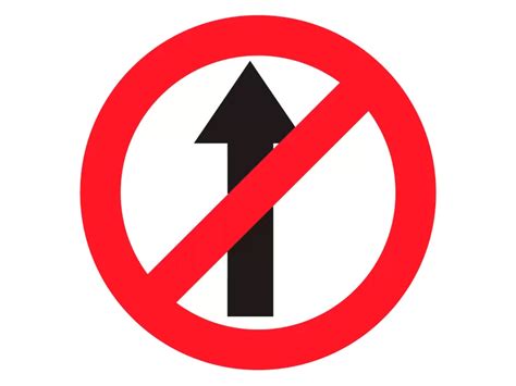 No Entry Traffic Sign Vector PNG vector in SVG, PDF, AI, CDR format