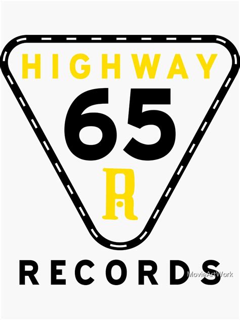 "Color Highway 65 Records Nashville TV Show" Sticker for Sale by MovieArtWork | Redbubble