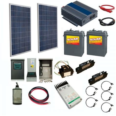 TruPower AC Off Grid Cabin Kit 240W - Sunny by Silicon Solar