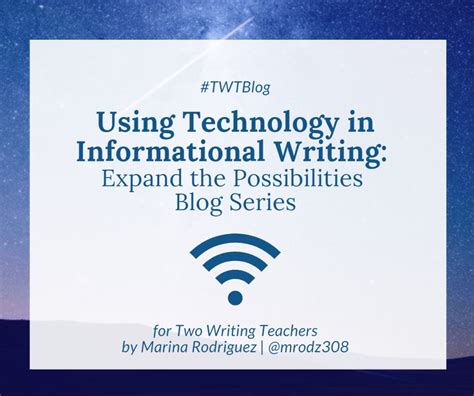 technology – TWO WRITING TEACHERS