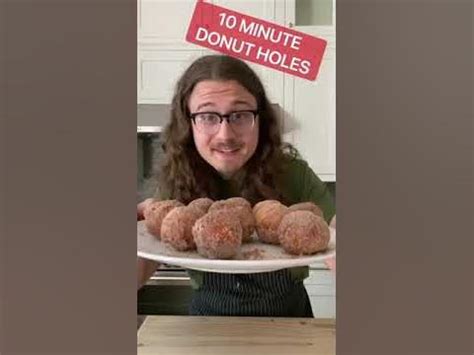 Making Your Own Donut Holes in 10 minutes #shorts - YouTube