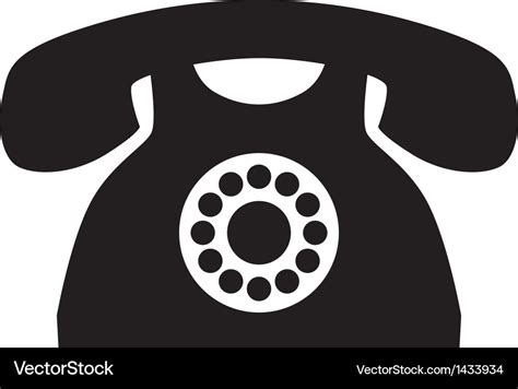 Old phone Royalty Free Vector Image - VectorStock