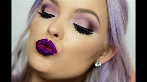 Fall Into Lavender ♡ Makeup Tutorial - YouTube