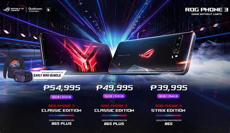 The ASUS ROG Phone 3 is now available; Check out the Specs and Price ...