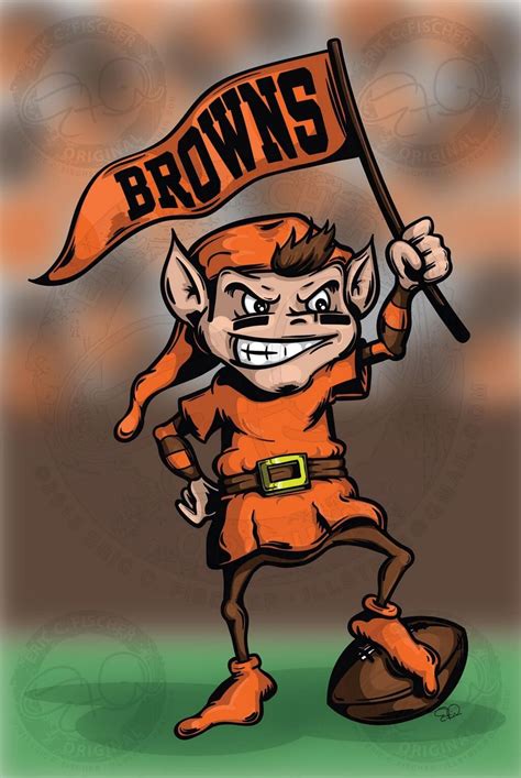 Brownie Elf #2 | Cleveland browns logo, Cleveland browns football ...