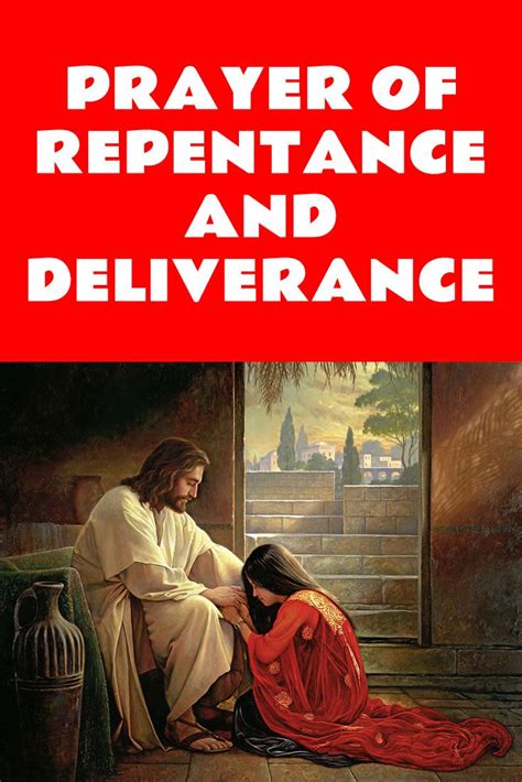 PRAYER OF REPENTANCE AND DELIVERANCE | Deliverance prayers, Prayers, Deliverance