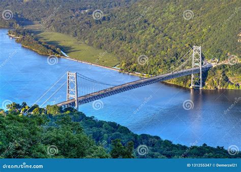 Bear Mountain Bridge - New York Stock Image - Image of hudson ...