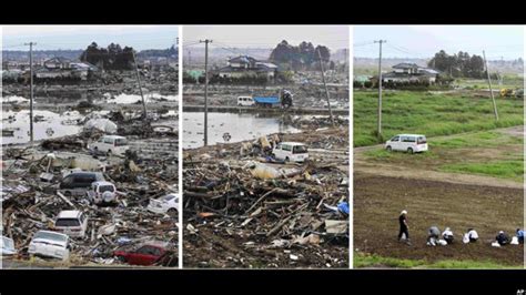 En fotos: el antes y el después del tsunami en Japón - BBC News Mundo