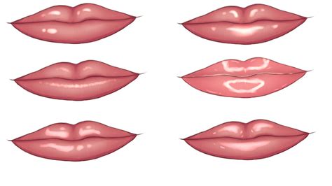 Lips Shading and Texture Practice by xxxfantasy on DeviantArt