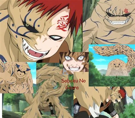 Shukaku Gaara collage by Rouge-Taiashi on DeviantArt