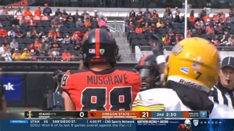 2023 NFL Draft Player Profiles: Oregon State TE Luke Musgrave ...