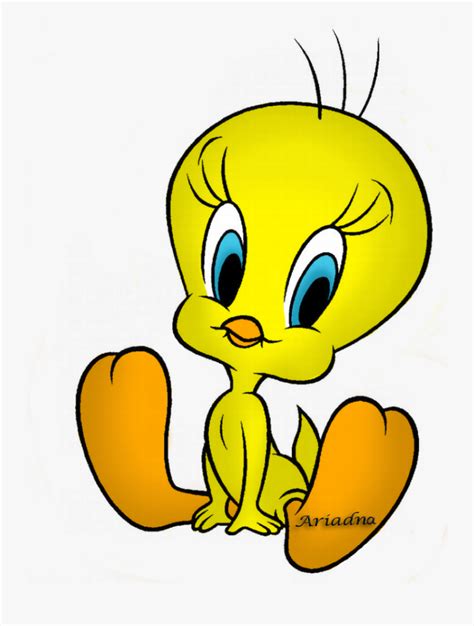 Looney Tunes Tweety Bird - Looney Tunes Tweety Drawings , Free Transparent Clipart - ClipartKey