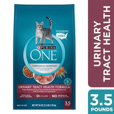 Purina ONE High Protein Dry Cat Food, Urinary Tract Health Formula, 3.5 lb. Bag - Walmart.com ...