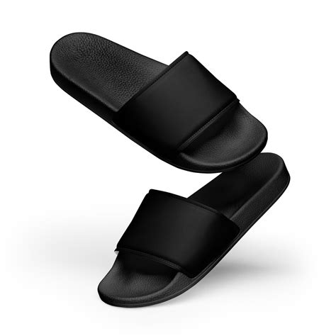 SUMMER WOMEN SLIDES Women Black Slides Summer Pool Slides - Etsy