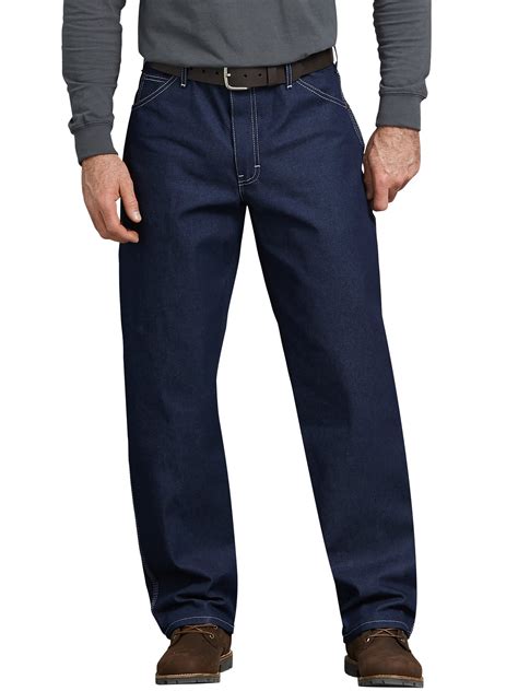 Dickies - Dickies Men's Relaxed Fit Straight Leg Rigid Carpenter Jeans ...