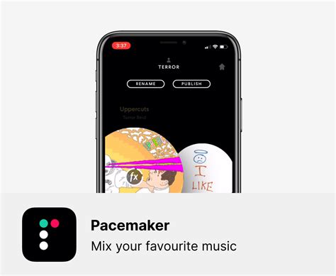 Pacemaker App - Mix your favourite music | UI Sources