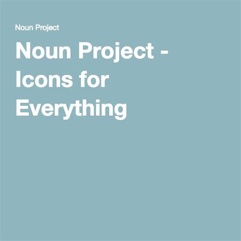 Noun Project - Icons for Everything Free Icons, Nouns, Free Photos ...