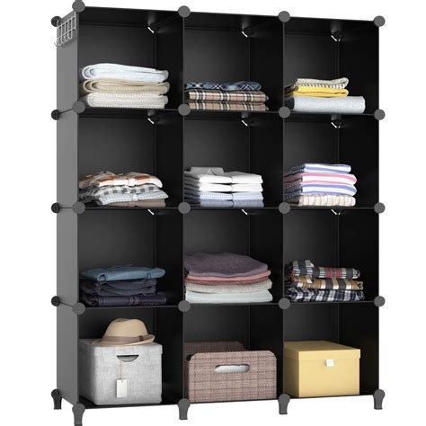 HOMIDEC Closet Organizer, 12-Cube Closet Organizers and Storage ...