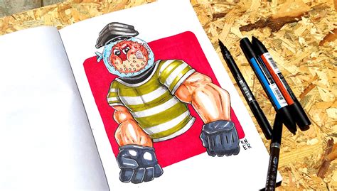 Sketchbook marker drawings vol1. on Behance