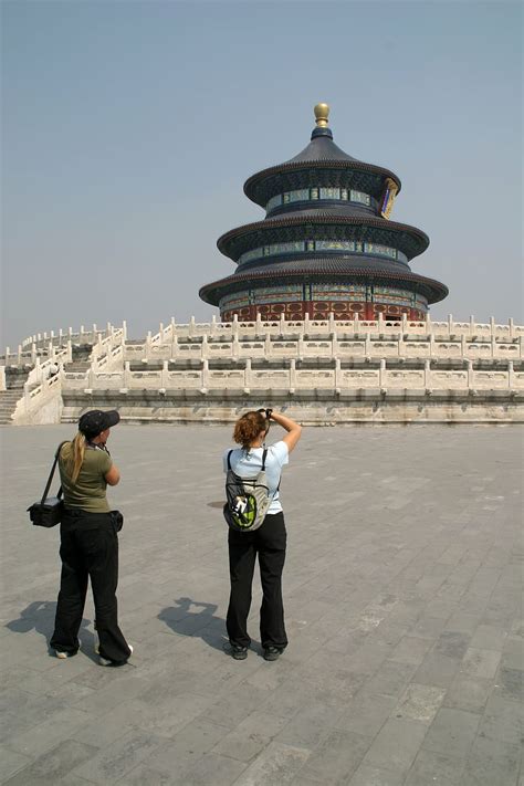 tourists, peace stamp, beijing, china, places of interest, people, famous Place, travel ...
