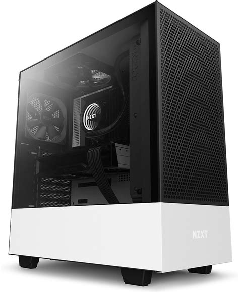 NZXT H511 Flow Compact Mid Tower ATX-kotelo, sivuikkunalla, valkoinen – Verkkokauppa.com