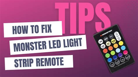 3+ Ways To Fix Monster LED Light Strip Remote Not Working - 2023 Guide