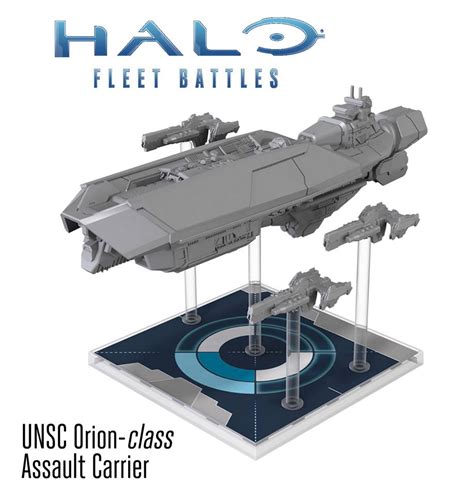 Get Support From The Orion Class Assault Carrier In Halo: Fleet Battles – OnTableTop – Home of ...