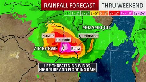 Mozambique Cyclone Map / Tropical Cyclone Idai is the DEADLIEST weather ...