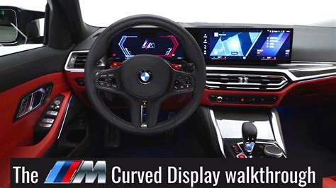 G80 M3 LCI curved display / iDrive8 walkthrough video