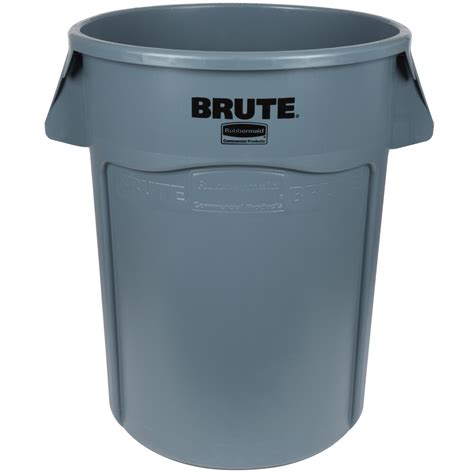 Rubbermaid Brute FG264360GRAY 44 Gallon Trash Can