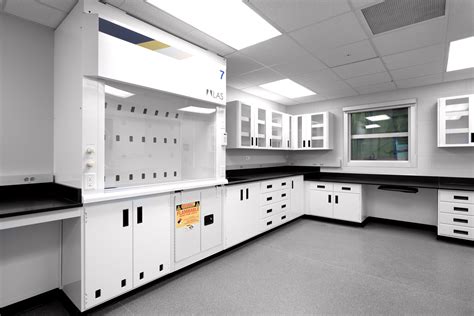 Polypropylene Laboratory Cabinets - 4 Drawer - Custom Fabricators Inc