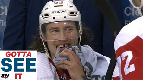 GOTTA SEE IT: Multiple NHL Players Get Hit In The Head By Pucks - YouTube