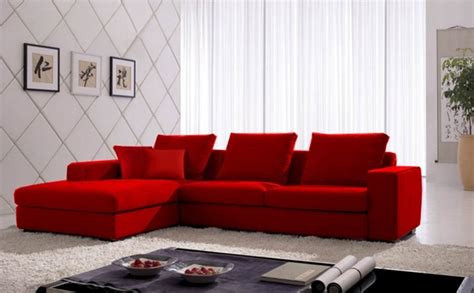 15 Inspirations Red Microfiber Sectional Sofas