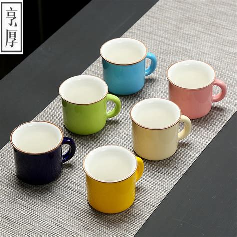 6 pcs/set Small coffee cup teacup,Traditional Chinese Tea Cup Ceramic Advanced Porcelain Tea Set ...