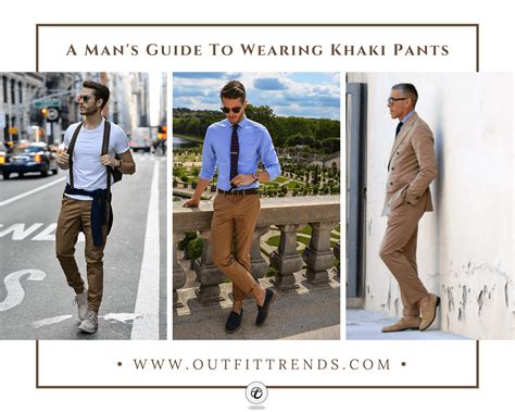 Five Ways To Wear Khaki Pants: Outfits For Men · Effortless Gent ...