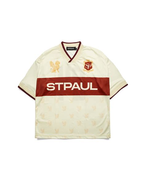 Vintage Soccer Jersey – Cream – Saint Paul