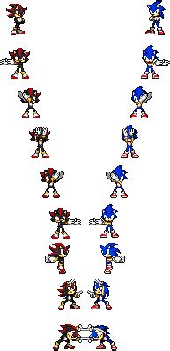 Sonic and Shadow fusion by MyPicts on DeviantArt