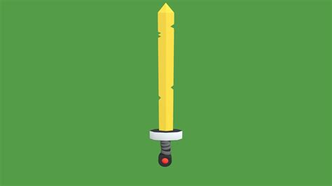 Finn's Golden Sword (Adventure Time) - Download Free 3D model by Rayane ...