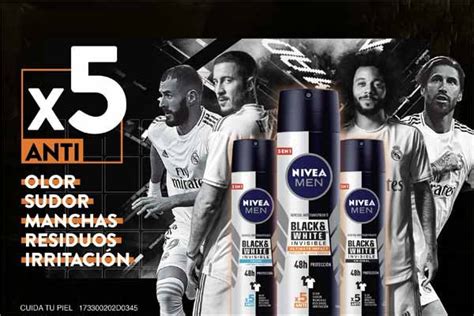 Nivea Men Black & White Ultimate Impact acompaña al Real Madrid en la ...