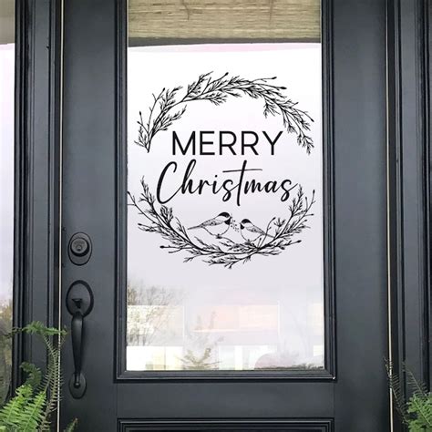 Holiday Window Decals - Etsy