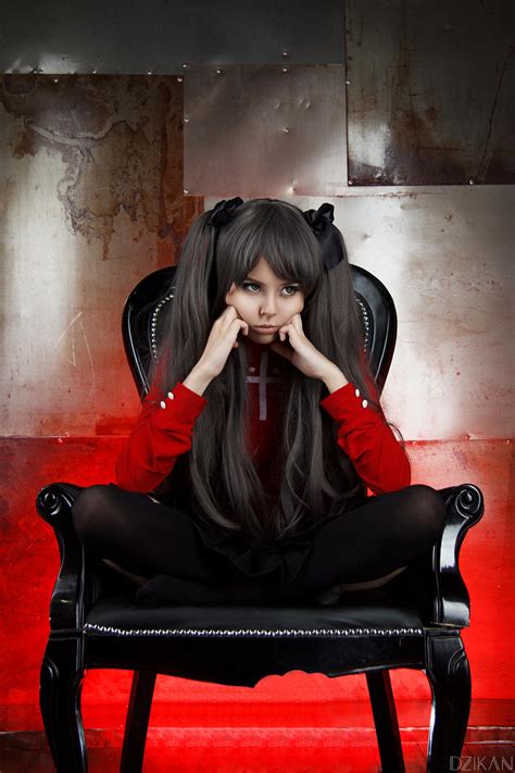 Fate/Stay Night - Rin Tohsaka cosplay by Disharmonica on DeviantArt