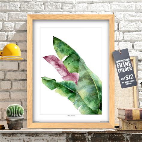 Art Prints - Lifestyle :: Painting & Arts :: Banana Leaves - Poster Hub