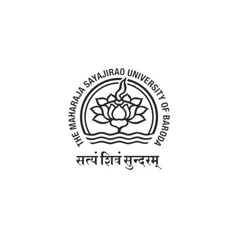 Maharaja Sayajirao University of Baroda logo | Baroda, University, Vadodara