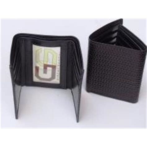 Italian Leather Woven Tri-fold Wallet – MAK Leather